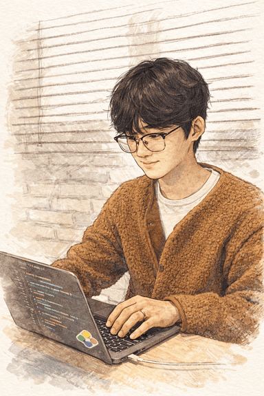 포트폴리오 프로필 로고